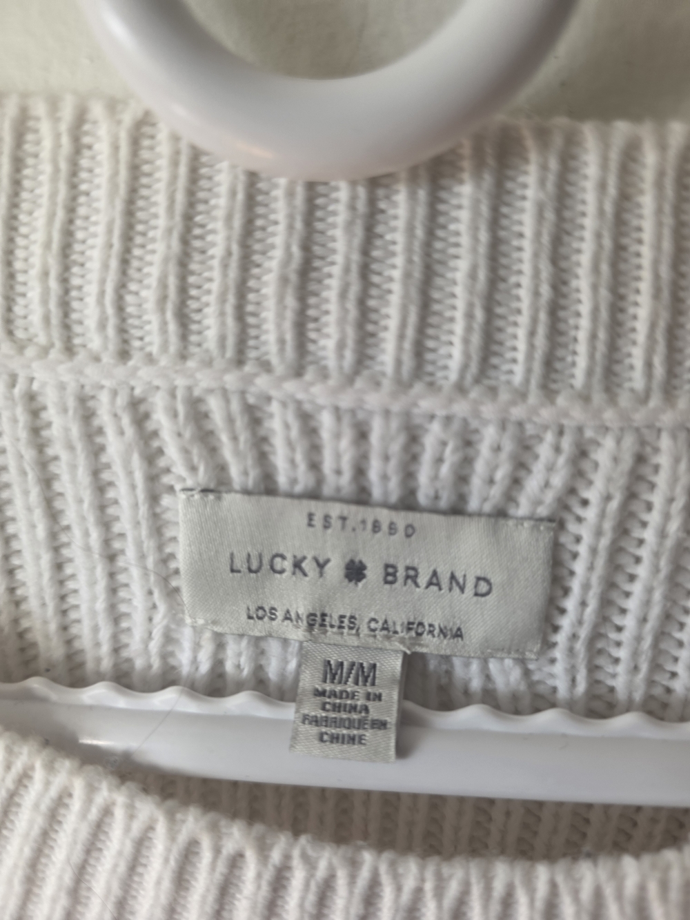 Lucky Brand Ribbed Crewneck Sweater - Picture 6 of 8